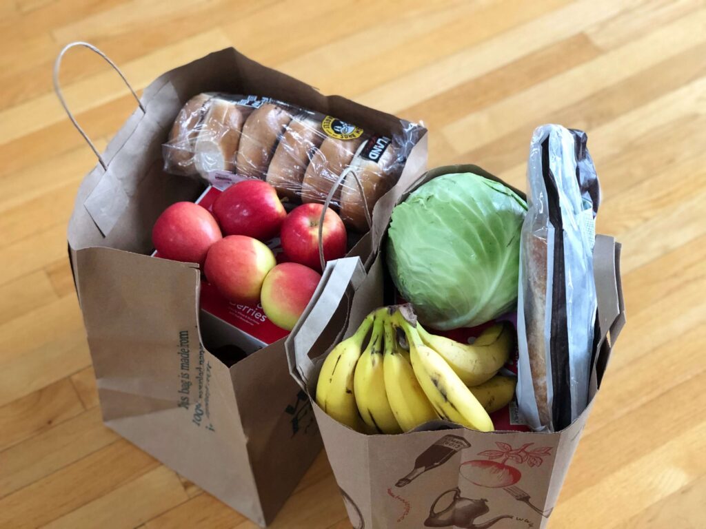 Groceries and Football